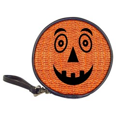 Fabric Halloween Pumpkin Funny Classic 20-cd Wallets by Celenk