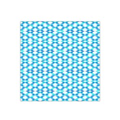 Fabric Geometric Aqua Crescents Satin Bandana Scarf by Celenk