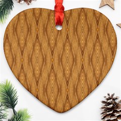 Wood Background Backdrop Plank Ornament (heart) by Celenk