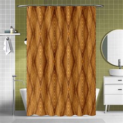 Wood Background Backdrop Plank Shower Curtain 48  X 72  (small)  by Celenk