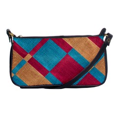 Fabric Textile Cloth Material Shoulder Clutch Bags by Celenk