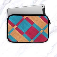 Fabric Textile Cloth Material Apple Ipad Mini Zipper Cases by Celenk