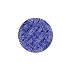 Texture Blue Neon Brick Diagonal Golf Ball Marker (10 Pack) by Celenk