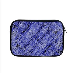 Texture Blue Neon Brick Diagonal Apple Macbook Pro 15  Zipper Case