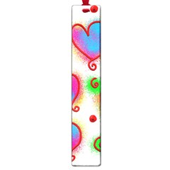 Love Hearts Shapes Doodle Art Large Book Marks