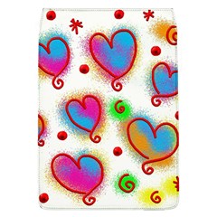 Love Hearts Shapes Doodle Art Flap Covers (L) 