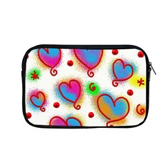 Love Hearts Shapes Doodle Art Apple MacBook Pro 13  Zipper Case