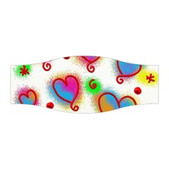 Love Hearts Shapes Doodle Art Stretchable Headband