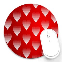 Texture Desktop Background Seamless Round Mousepads by Celenk