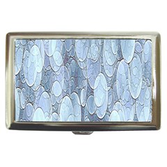 Bubbles Texture Blue Shades Cigarette Money Cases by Celenk