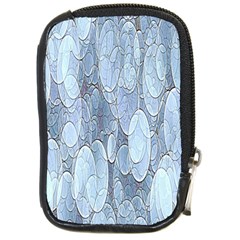 Bubbles Texture Blue Shades Compact Camera Cases by Celenk