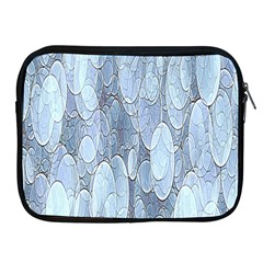 Bubbles Texture Blue Shades Apple Ipad 2/3/4 Zipper Cases by Celenk