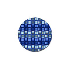 Textiles Texture Structure Grid Golf Ball Marker by Celenk