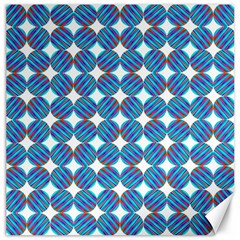 Geometric Dots Pattern Rainbow Canvas 12  x 12  