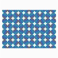 Geometric Dots Pattern Rainbow Large Glasses Cloth (2-Side)