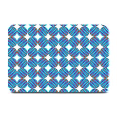 Geometric Dots Pattern Rainbow Plate Mats