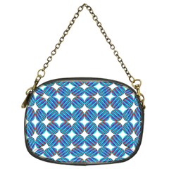 Geometric Dots Pattern Rainbow Chain Purses (One Side) 