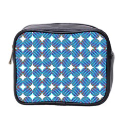 Geometric Dots Pattern Rainbow Mini Toiletries Bag 2-Side