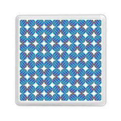 Geometric Dots Pattern Rainbow Memory Card Reader (Square) 