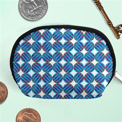 Geometric Dots Pattern Rainbow Accessory Pouches (Medium) 