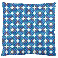 Geometric Dots Pattern Rainbow Standard Flano Cushion Case (Two Sides)