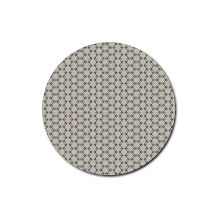 Background Website Pattern Soft Rubber Round Coaster (4 pack) 