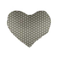 Background Website Pattern Soft Standard 16  Premium Heart Shape Cushions by Celenk