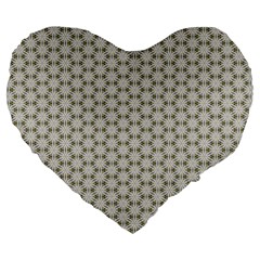 Background Website Pattern Soft Large 19  Premium Flano Heart Shape Cushions by Celenk