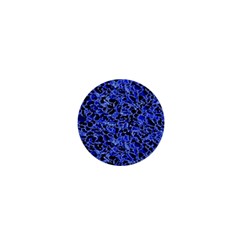 Texture Structure Electric Blue 1  Mini Magnets by Celenk