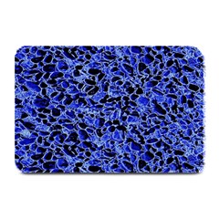 Texture Structure Electric Blue Plate Mats