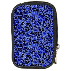 Texture Structure Electric Blue Compact Camera Cases by Celenk