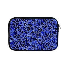 Texture Structure Electric Blue Apple Ipad Mini Zipper Cases by Celenk