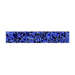 Texture Structure Electric Blue Flano Scarf (mini) by Celenk