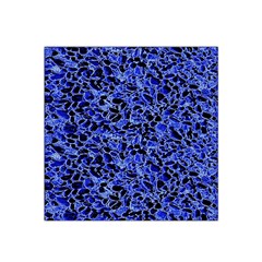 Texture Structure Electric Blue Satin Bandana Scarf by Celenk