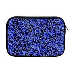 Texture Structure Electric Blue Apple Macbook Pro 17  Zipper Case by Celenk