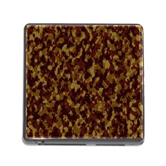 Camouflage Tarn Forest Texture Memory Card Reader (Square)