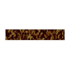 Camouflage Tarn Forest Texture Flano Scarf (mini) by Celenk