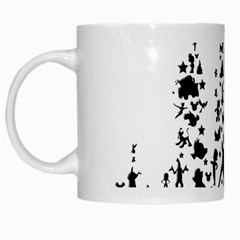 Happiest Castle On Earth White Mugs