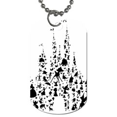 Happiest Castle On Earth Dog Tag (two Sides) by SandiTyche