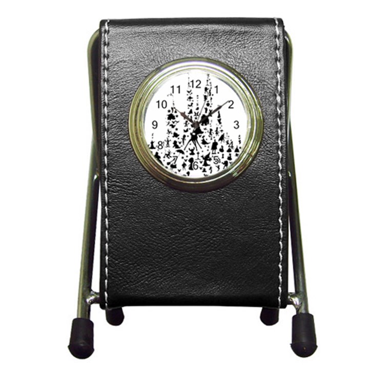 Happiest Castle on earth Pen Holder Desk Clocks