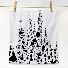 Happiest Castle On Earth Face Towel by SandiTyche