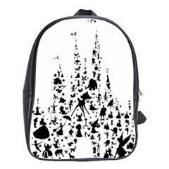 Happiest Castle On Earth School Bag (large) by SandiTyche