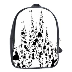 Happiest Castle On Earth School Bag (xl) by SandiTyche