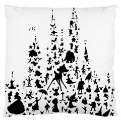 Happiest Castle On Earth Standard Flano Cushion Case (one Side) by SandiTyche