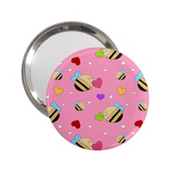 Bee Mine Valentine 2 25  Handbag Mirrors by Bigfootshirtshop