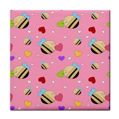 Bee Mine Valentine Face Towel by Bigfootshirtshop