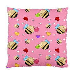 Bee Mine Valentine Standard Cushion Case (two Sides) by Bigfootshirtshop