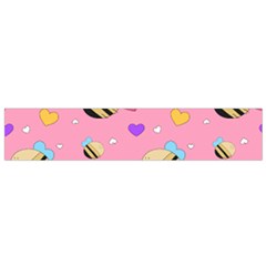 Bee Mine Valentine Small Flano Scarf by Bigfootshirtshop