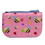 Bee Mine Valentine Large Coin Purse Back