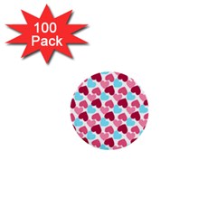 Bold Valentine Heart 1  Mini Buttons (100 Pack)  by Bigfootshirtshop